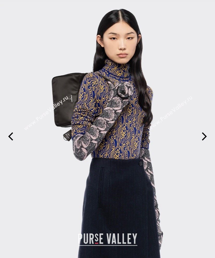 Prada Re-Edition 2005 Nylon Mini Bag 1NE204 Black 2025 (nana-251121090)