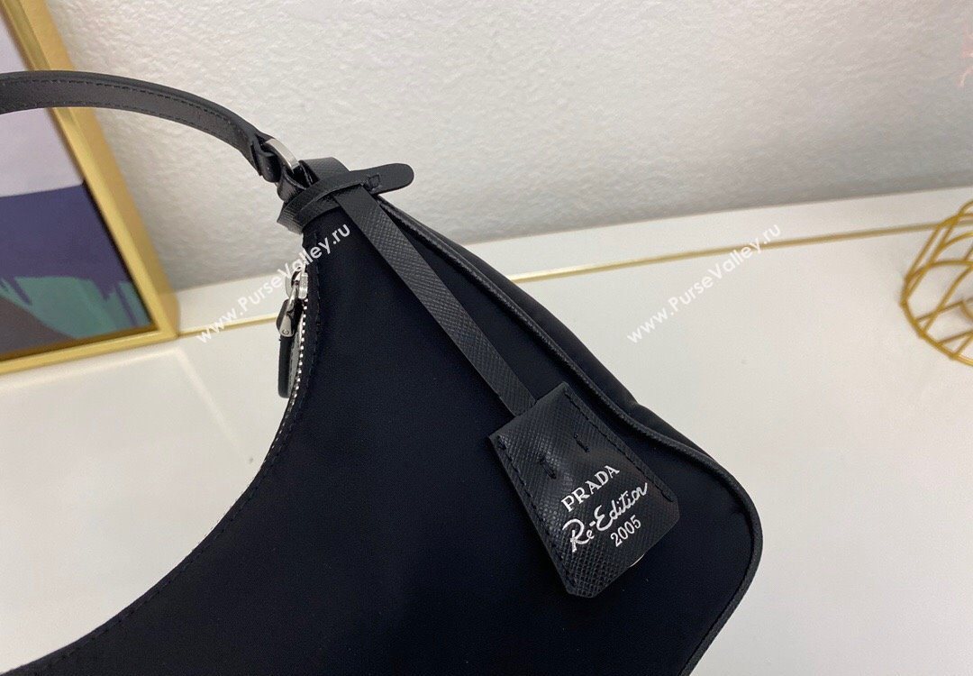 Prada Re-Edition 2005 Nylon Mini Bag 1NE204 Black 2025 (nana-251121090)