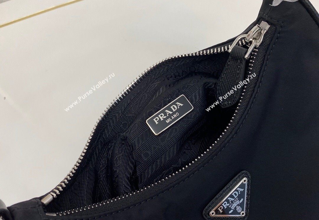 Prada Re-Edition 2005 Nylon Mini Bag 1NE204 Black 2025 (nana-251121090)