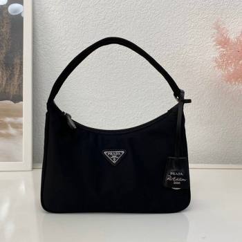 Prada Nylon Re-Edition 2000 Mini Bag 1NE515 Black 2025 (nana-251121089)