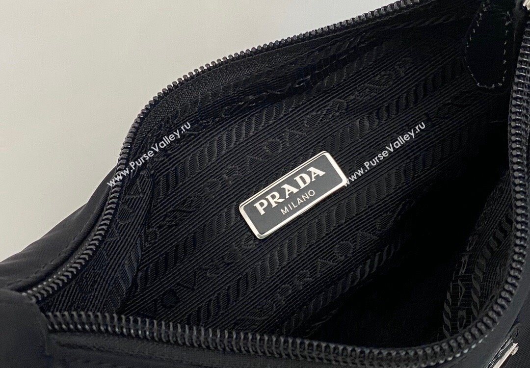 Prada Nylon Re-Edition 2000 Mini Bag 1NE515 Black 2025 (nana-251121089)
