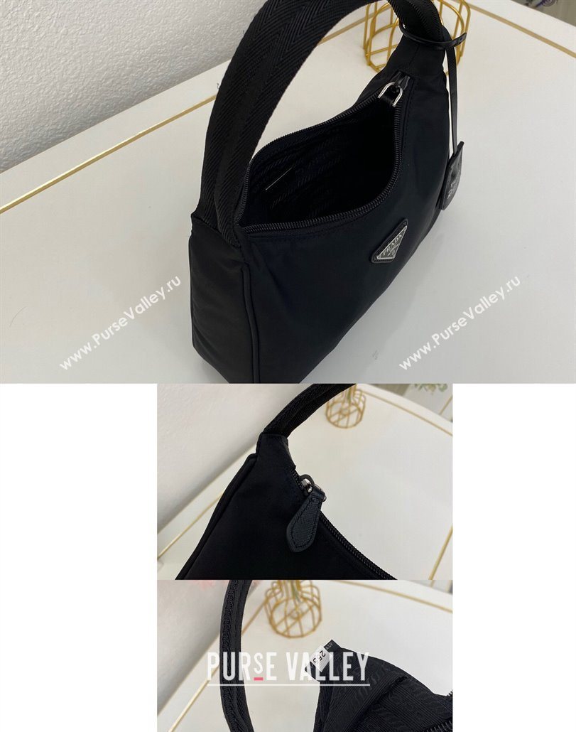 Prada Nylon Re-Edition 2000 Mini Bag 1NE515 Black 2025 (nana-251121089)