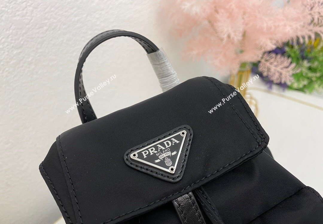 Prada Re-Nylon Mini Backpack 1BH029 Black 2025 (nana-251121087)