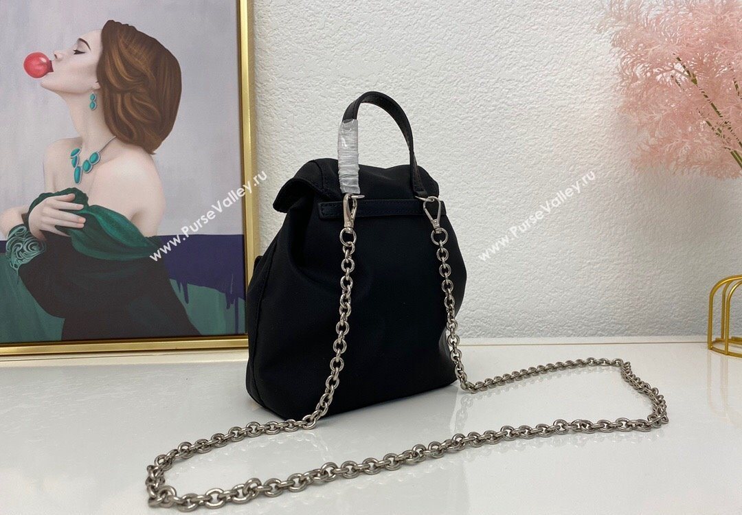 Prada Re-Nylon Mini Backpack 1BH029 Black 2025 (nana-251121087)