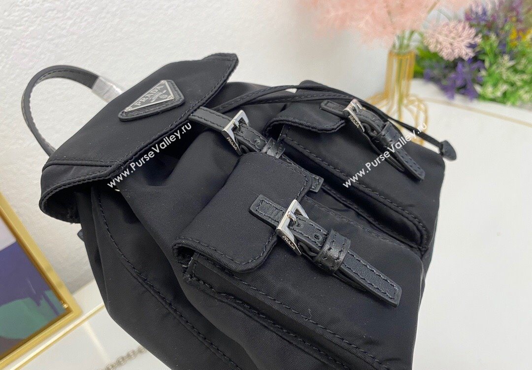Prada Re-Nylon Mini Backpack 1BH029 Black 2025 (nana-251121087)
