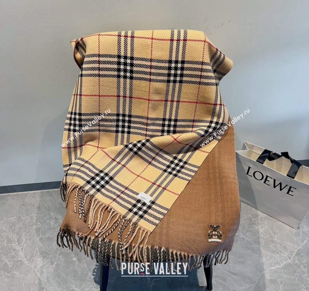 Burberry Check Long Scarf 70x185cm Beige 2023 BR09054 (XMN-230905021)
