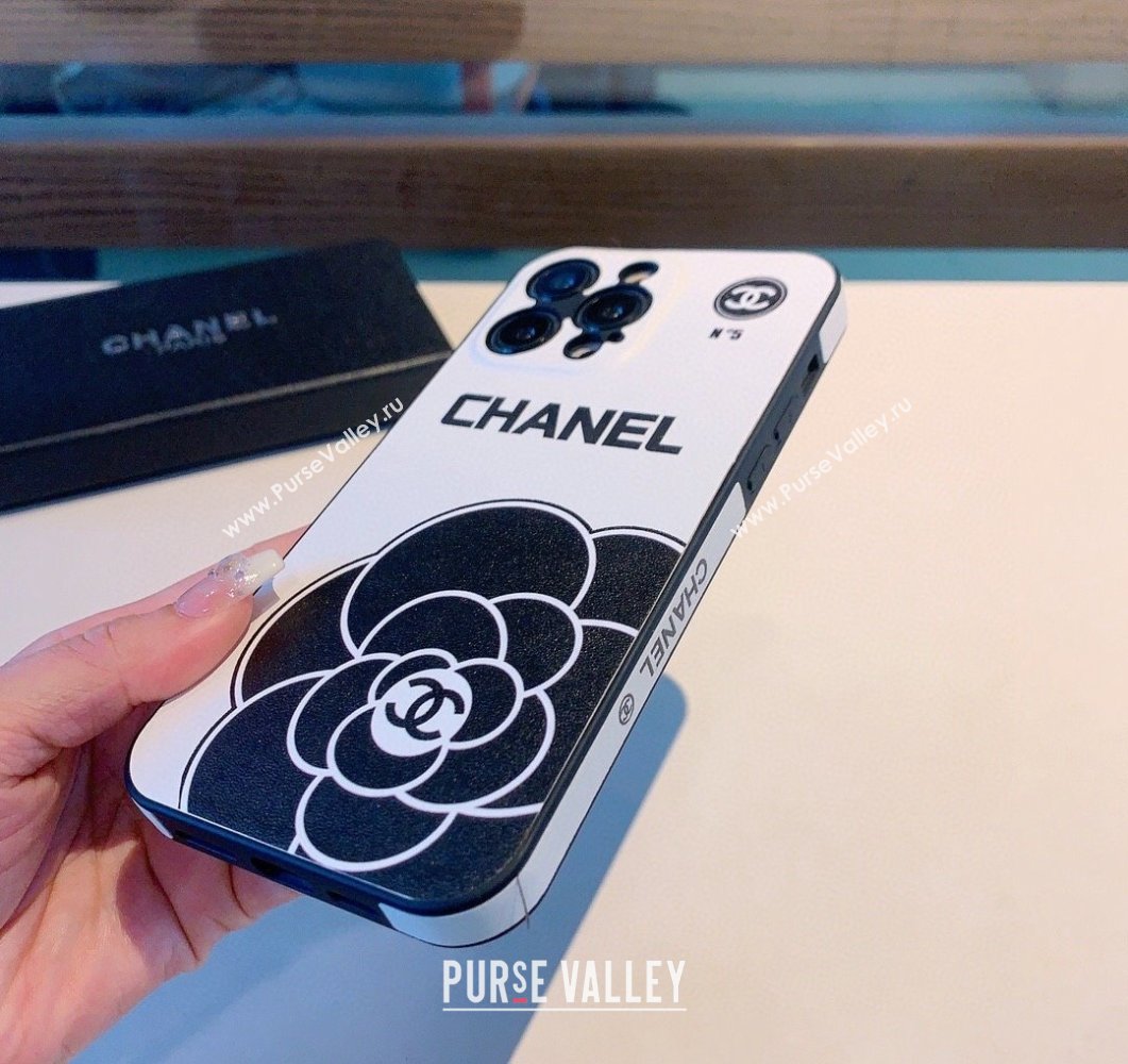 Chanel Camellia iPhone Holder White 2023 CH090601 (A-230906029)