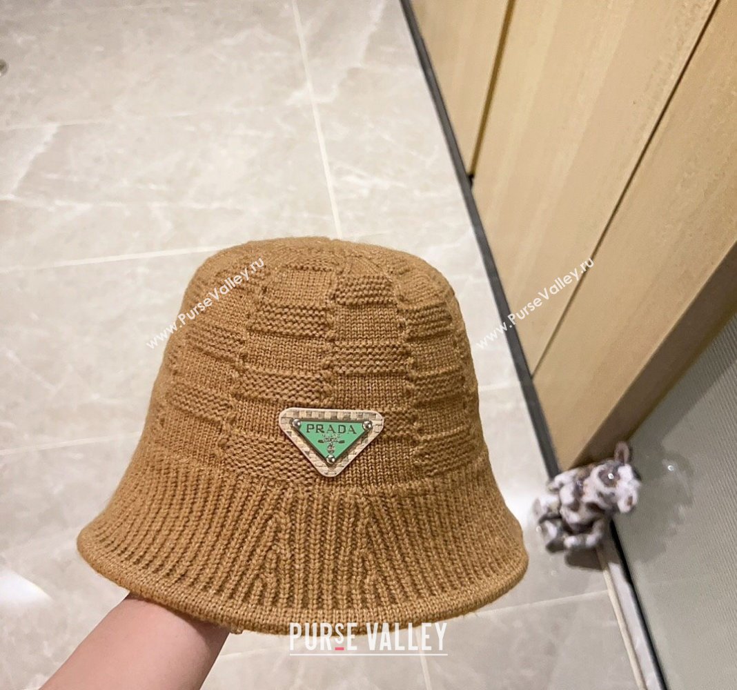 Prada Knit Bucket Hat 2023 1108 (A-231108046)