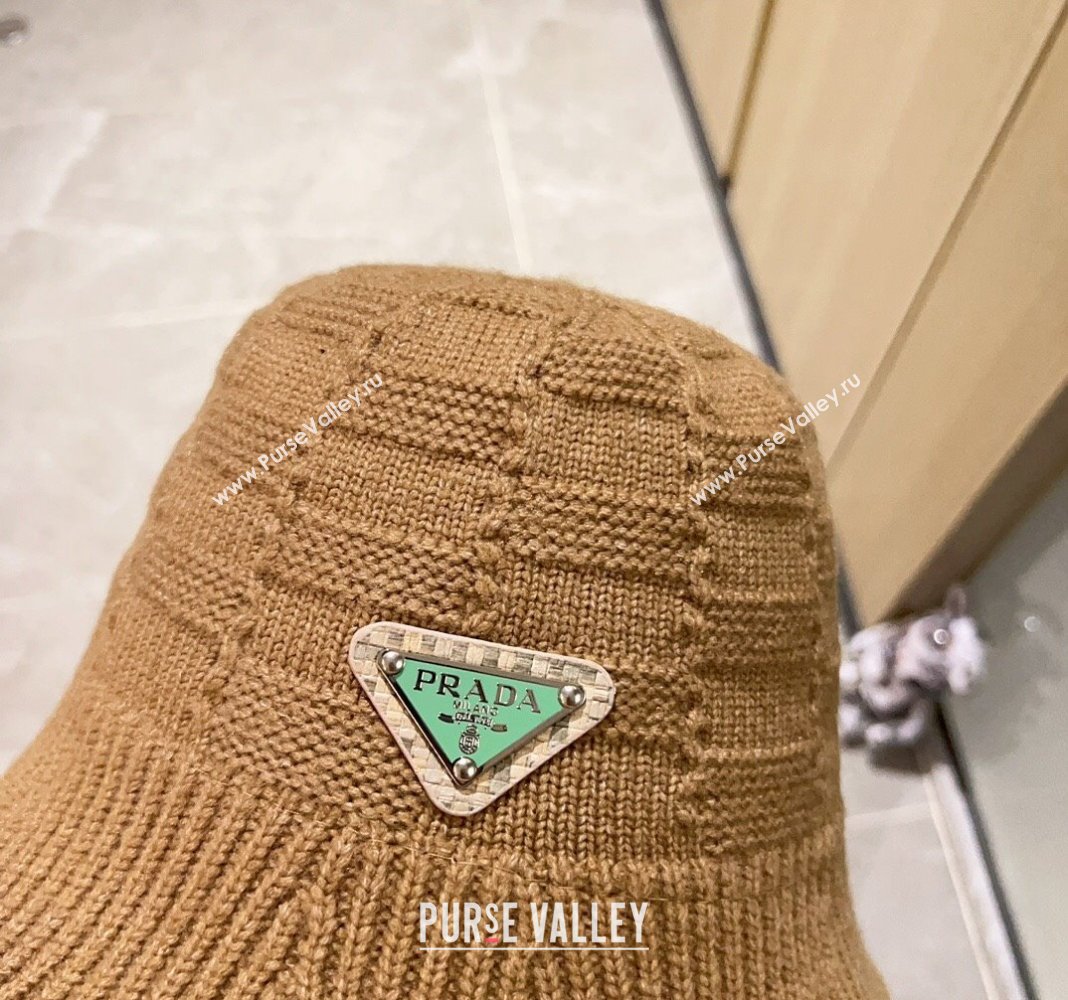 Prada Knit Bucket Hat 2023 1108 (A-231108046)