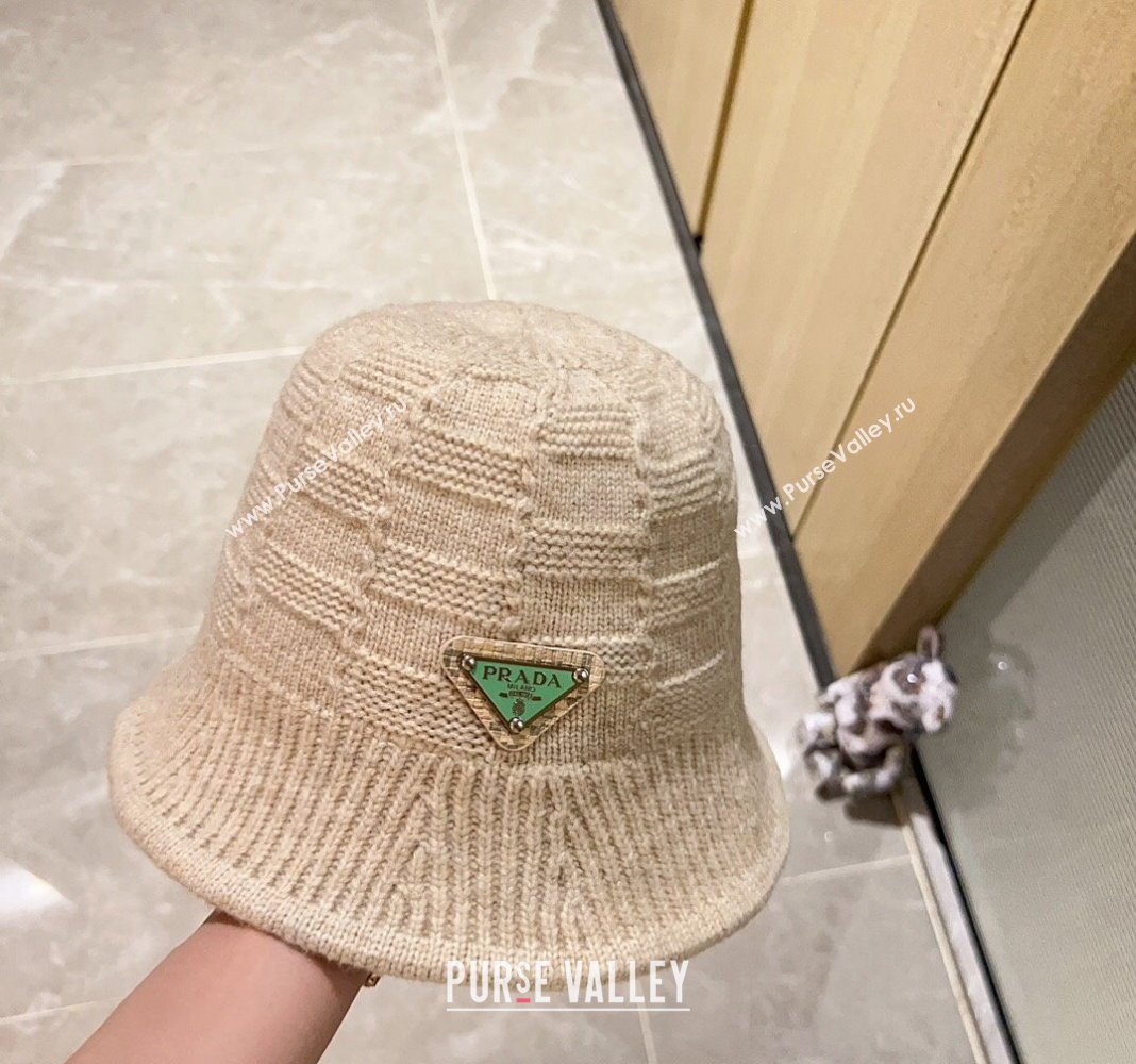 Prada Knit Bucket Hat 2023 1108 (A-231108046)