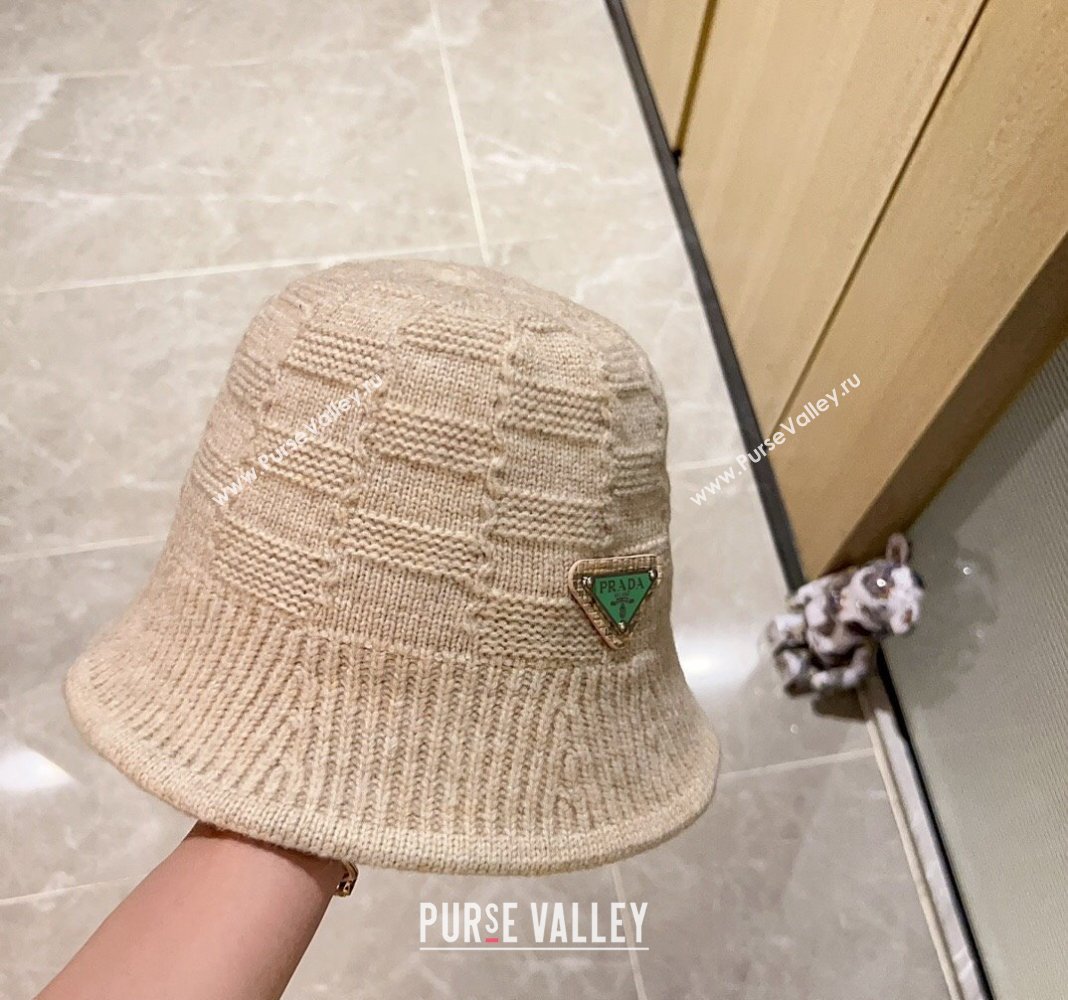 Prada Knit Bucket Hat 2023 1108 (A-231108046)