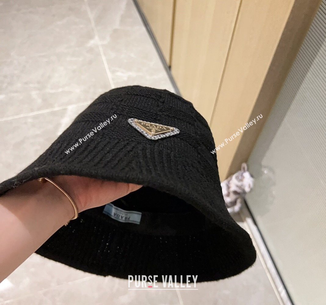 Prada Knit Bucket Hat 2023 1108 (A-231108046)