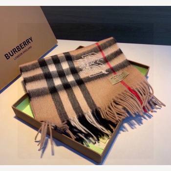 Burberry Check Long Scarf 32x180cm Brown 2023 1108 (XMN-231108047)