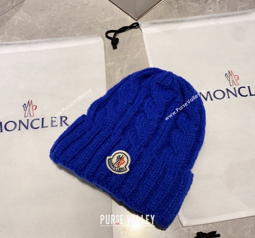 Moncler Knit Hat Blue 2023 ML110801 (XMN-231108023)