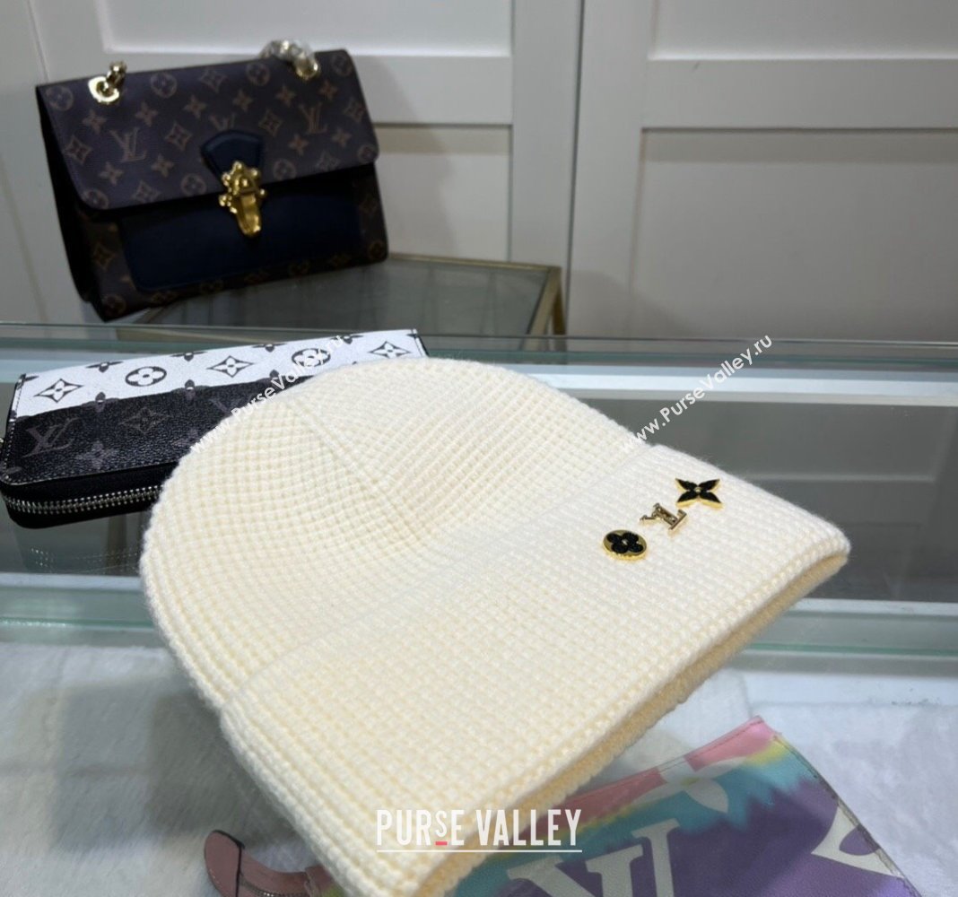 Louis Vuitton Knit Hat White 2023 1108 (A-231108036)