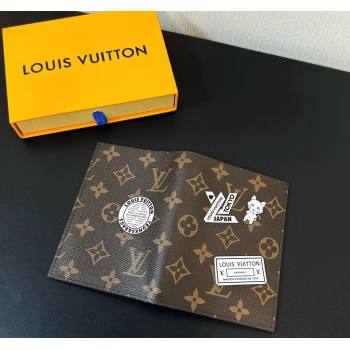 Louis Vuitton Passport Cover Cat Light Pink 2023 1123 (HY-231123112)