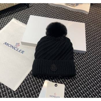 Moncler Knit Hat Black 2023 ML122202 (YF-231222013)