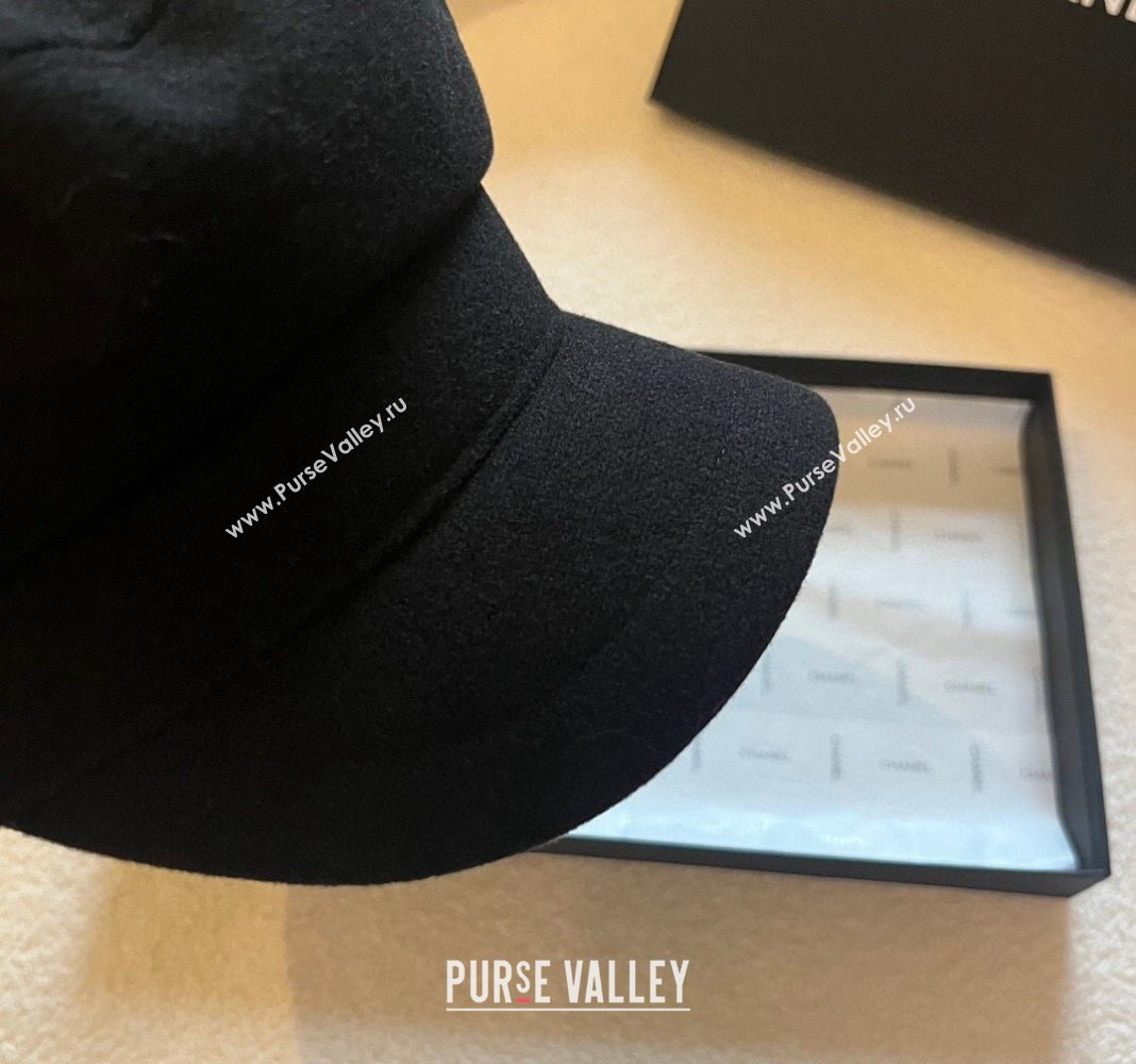 Saint Laurent Buckle Hat Black 2023 YSL122201 (XMN-231222019)