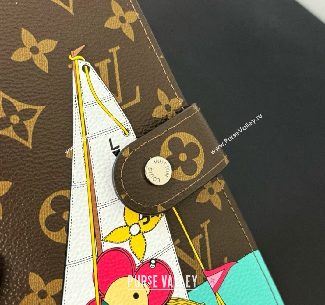 Louis Vuitton Vivienne Sailing Large Ring Agenda Notebook Cover 2023 (HY-231222108)