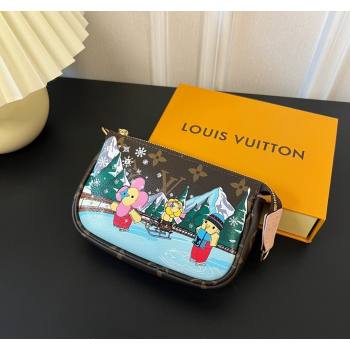 Louis Vuitton Vivienne Mini Pochette Accessoires Bag On Chain Ice Skating 2023 M82623 (HY-231222112)