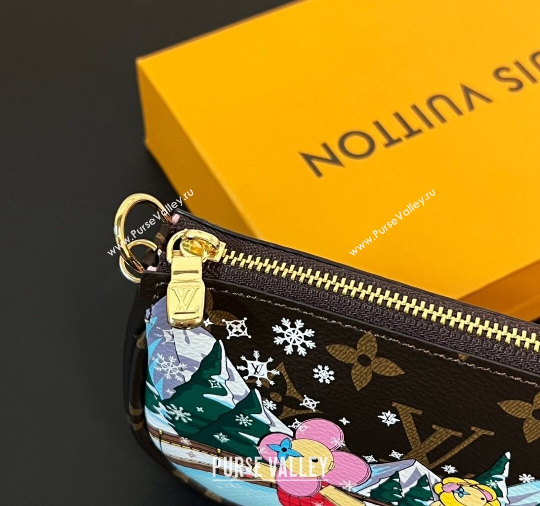 Louis Vuitton Vivienne Mini Pochette Accessoires Bag On Chain Ice Skating 2023 M82623 (HY-231222112)