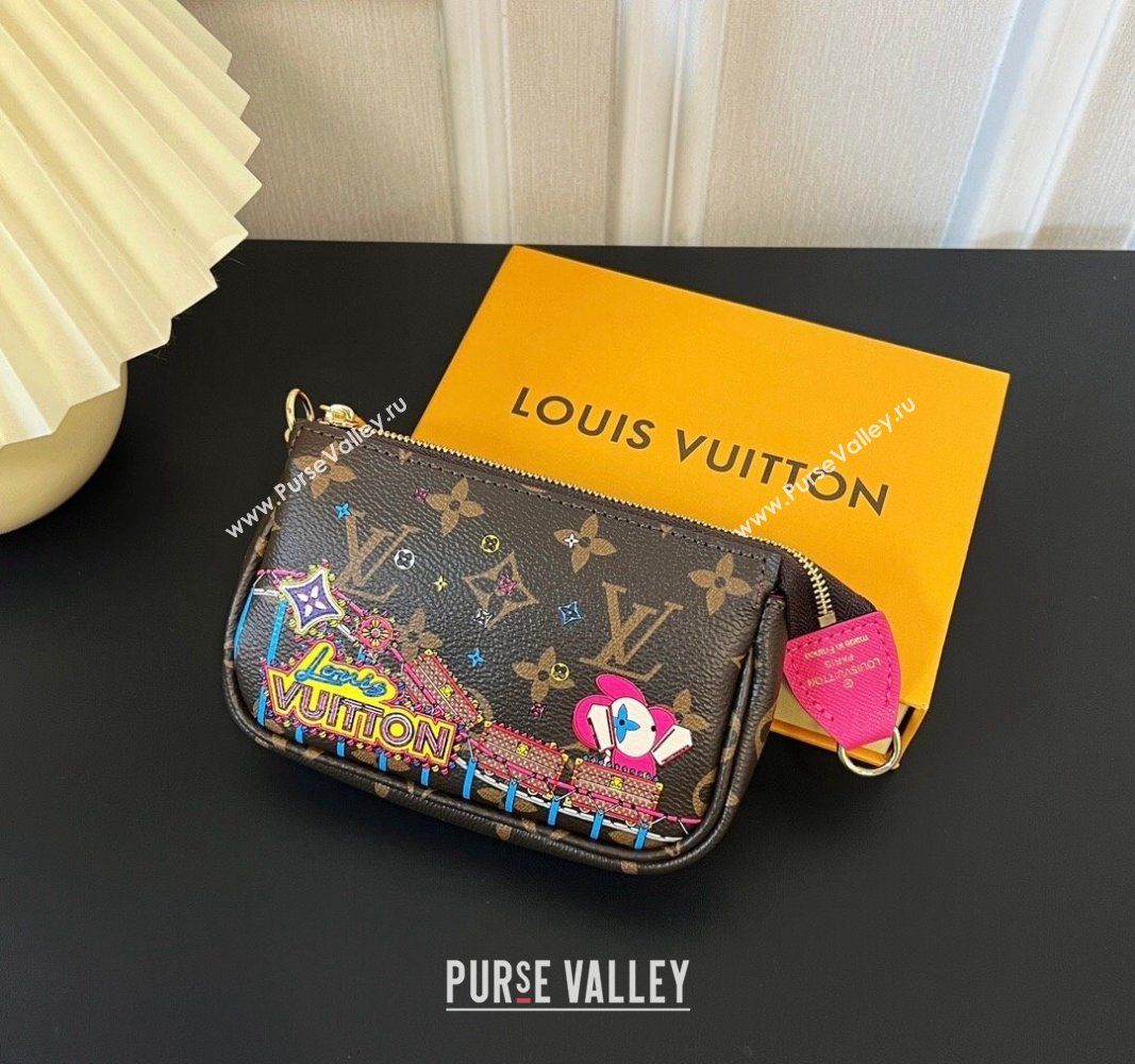 Louis Vuitton Vivienne Mini Pochette Accessoires Bag On Chain Trunk 2023 M82510 (HY-231222118)