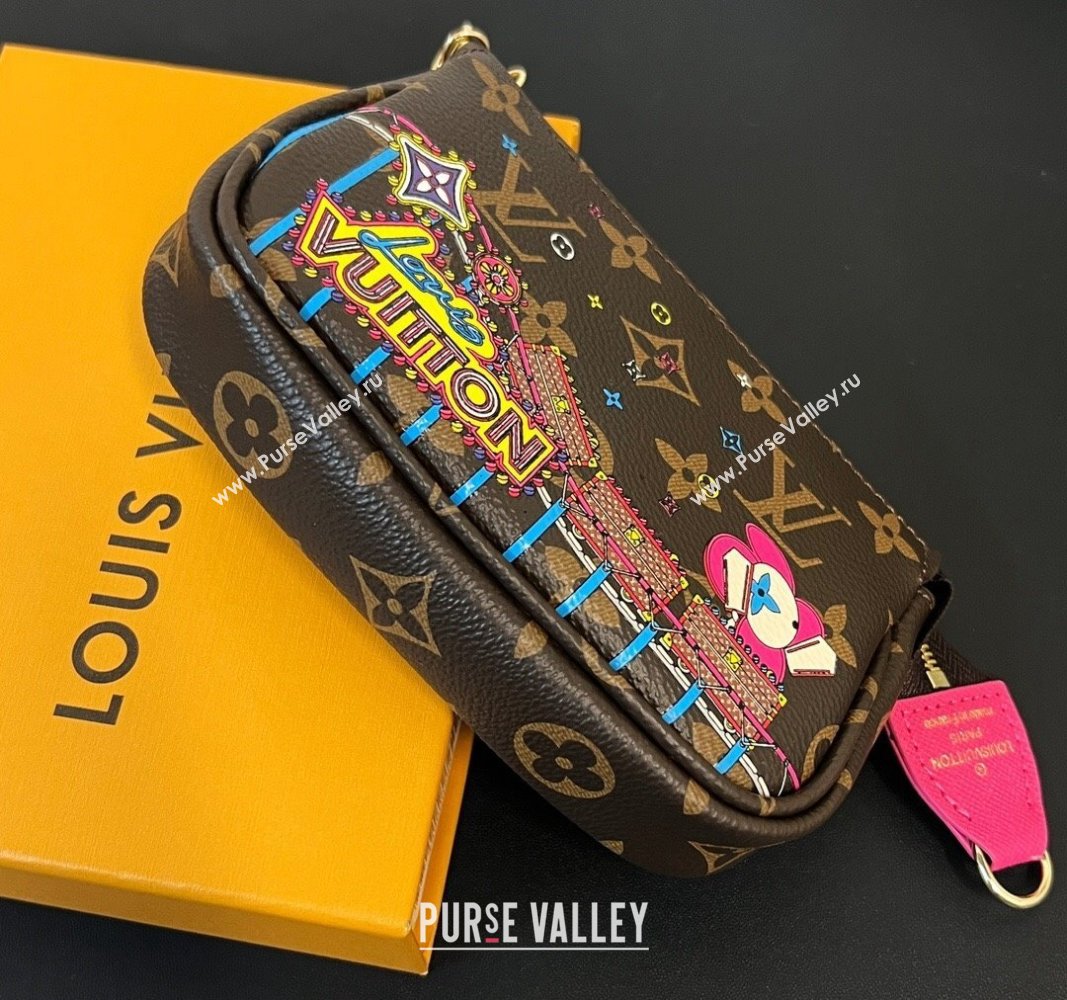 Louis Vuitton Vivienne Mini Pochette Accessoires Bag On Chain Trunk 2023 M82510 (HY-231222118)