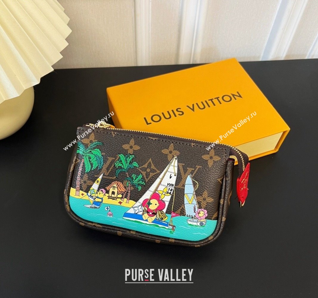 Louis Vuitton Vivienne Mini Pochette Accessoires Bag On Chain Sailing 2023 M82841 (HY-231222113)