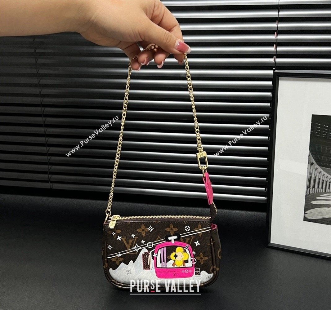 Louis Vuitton Vivienne Mini Pochette Accessoires Bag On Chain Big Wheel 2023 M82510 (HY-231222119)