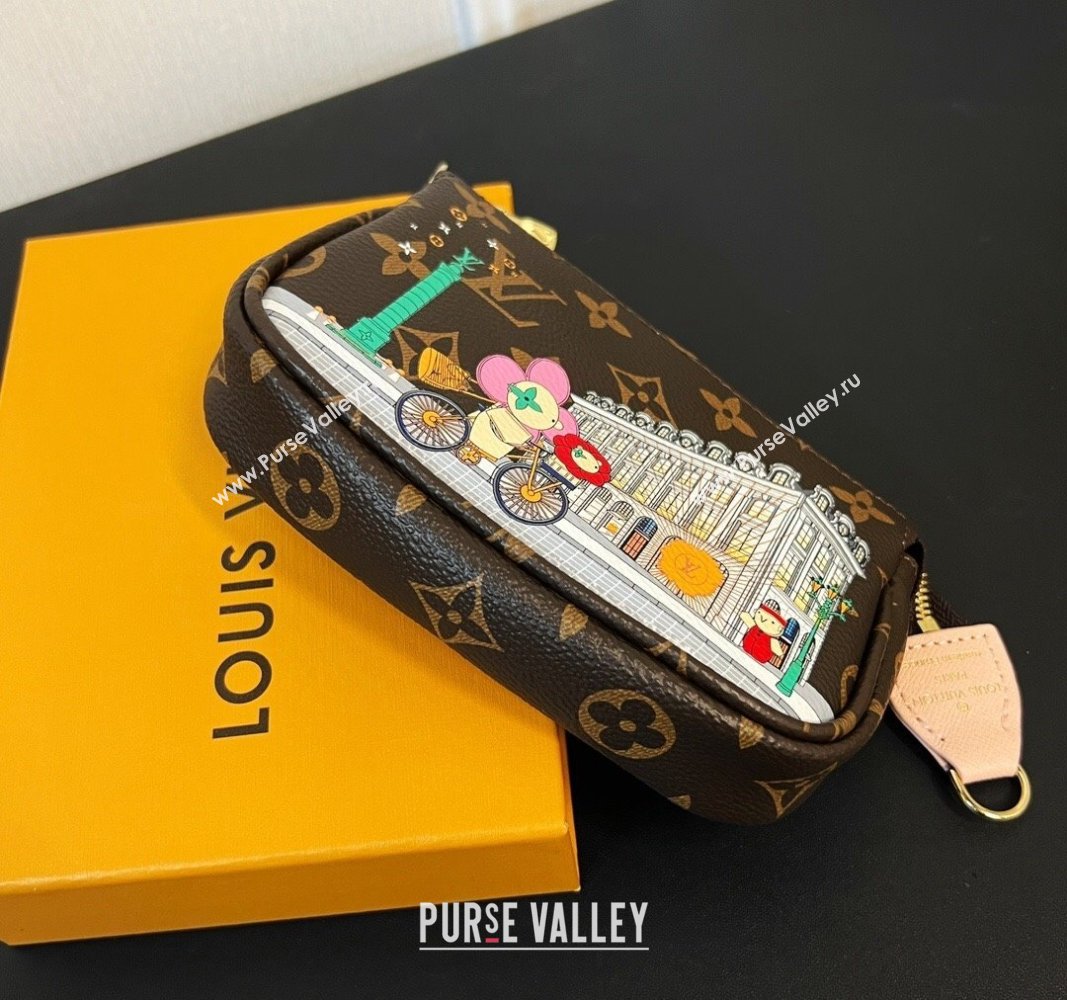 Louis Vuitton Vivienne Mini Pochette Accessoires Bag On Chain Bike 2023 M81760 (HY-231222114)