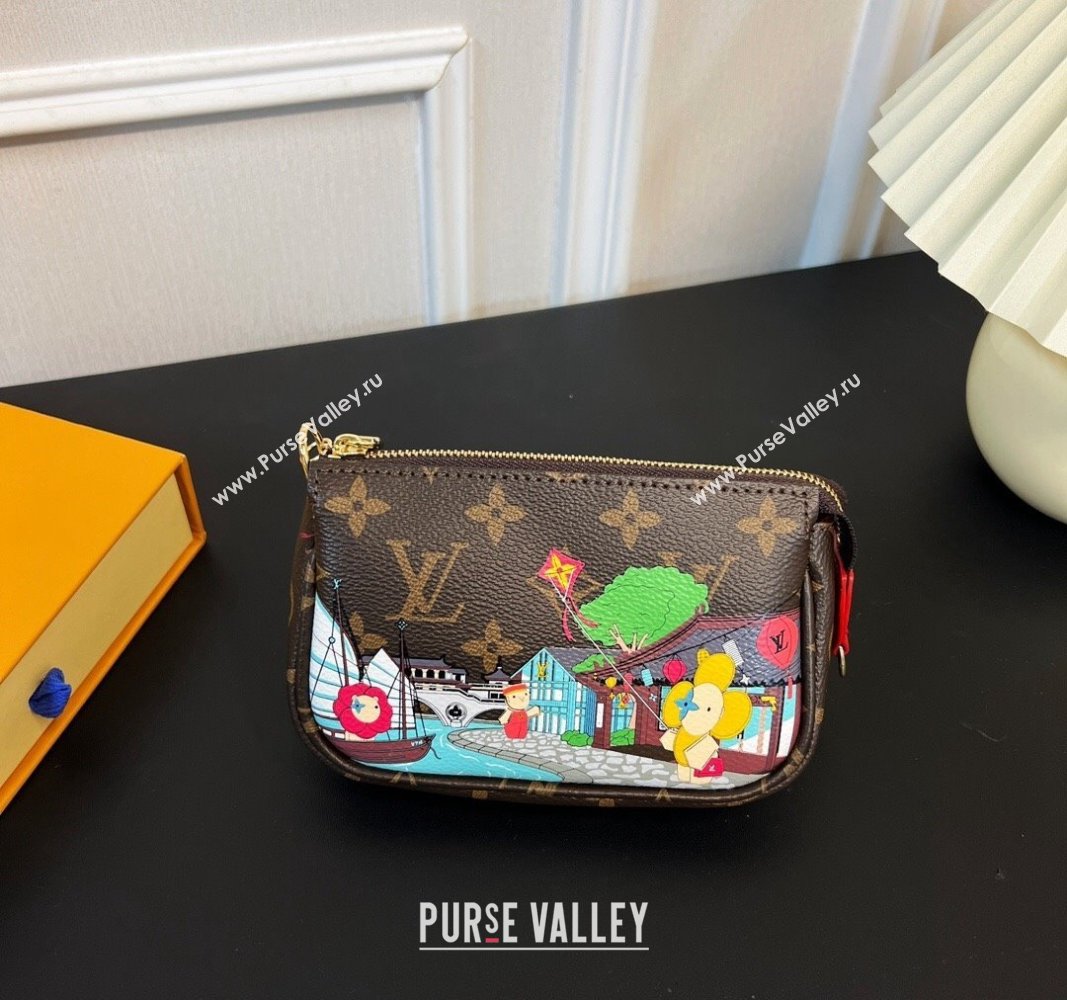 Louis Vuitton Vivienne Mini Pochette Accessoires Bag On Chain Ship 2023 M82510 (HY-231222120)
