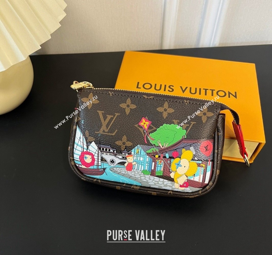 Louis Vuitton Vivienne Mini Pochette Accessoires Bag On Chain Ship 2023 M82510 (HY-231222120)