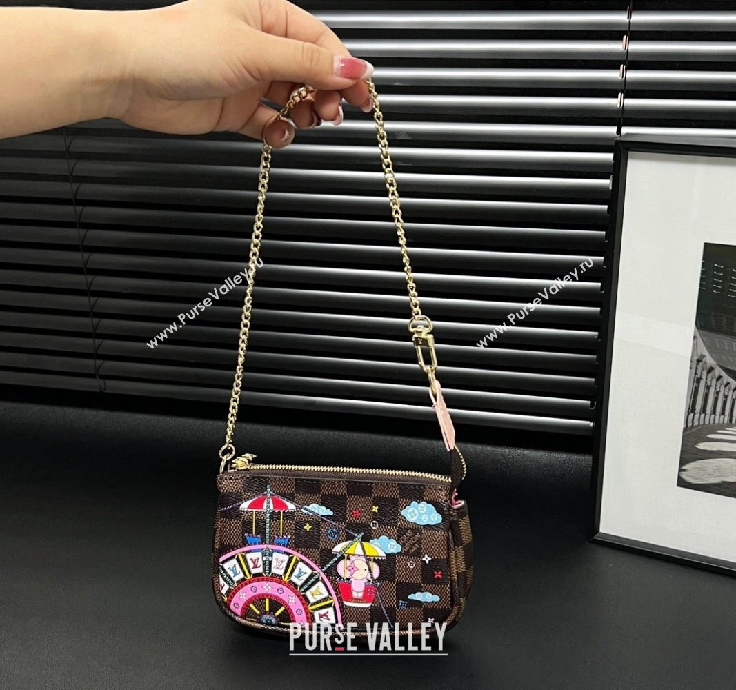 Louis Vuitton Vivienne Mini Pochette Accessoires Bag On Chain LV Wheel 2023 M82510 (HY-231222121)