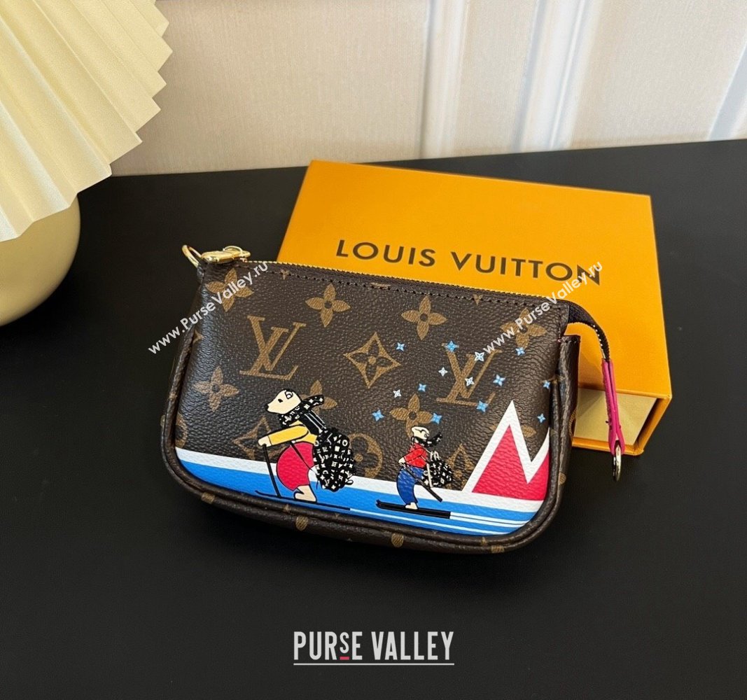 Louis Vuitton Mini Pochette Accessoires Bag On Chain Animal Skating 2023 M82510 (HY-231222122)