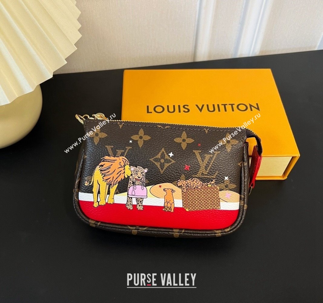 Louis Vuitton Vivienne Mini Pochette Accessoires Bag On Chain Animal Bag 2023 M82510 (HY-231222123)