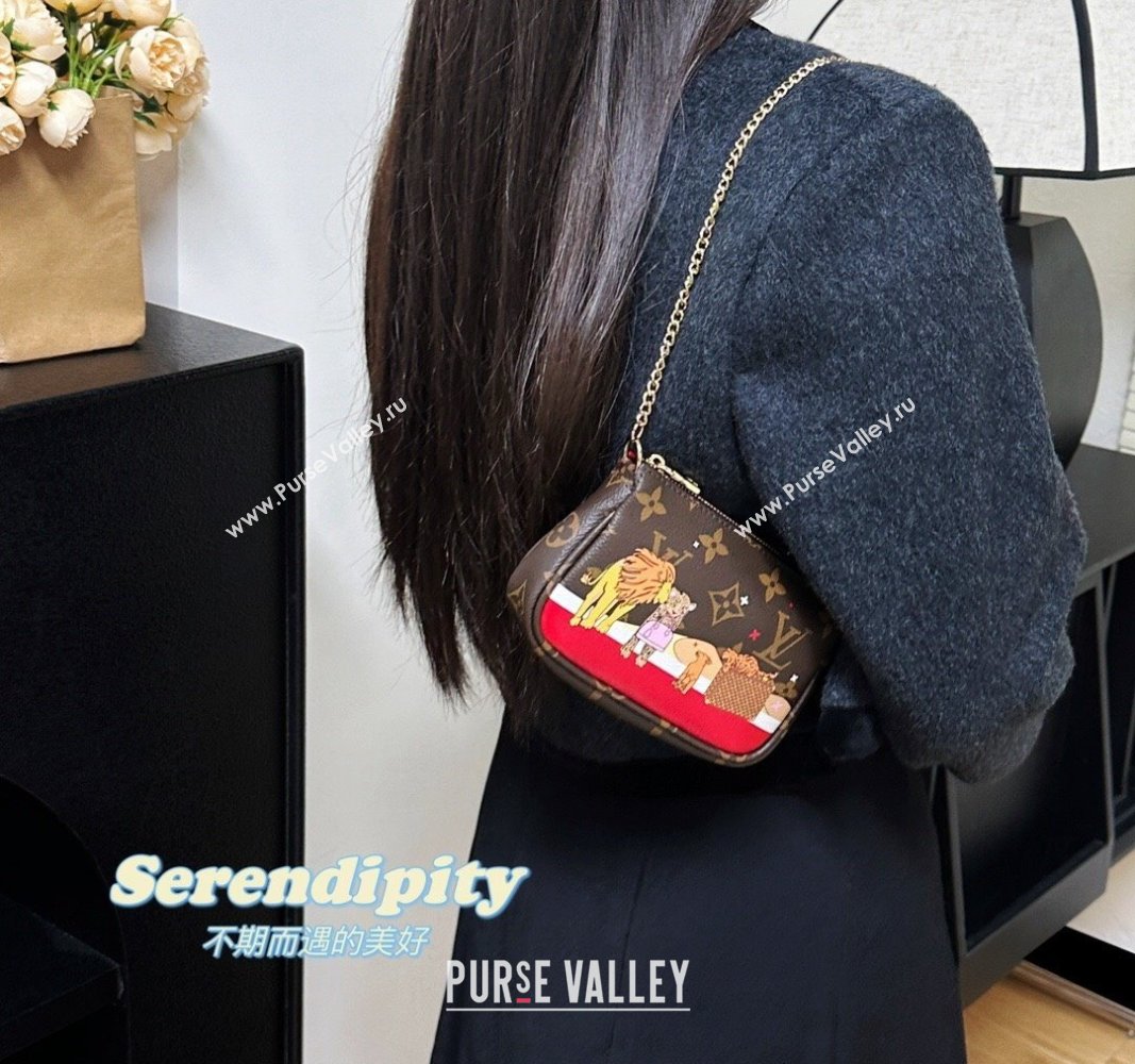 Louis Vuitton Vivienne Mini Pochette Accessoires Bag On Chain Animal Bag 2023 M82510 (HY-231222123)