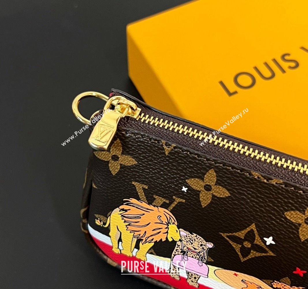 Louis Vuitton Vivienne Mini Pochette Accessoires Bag On Chain Animal Bag 2023 M82510 (HY-231222123)