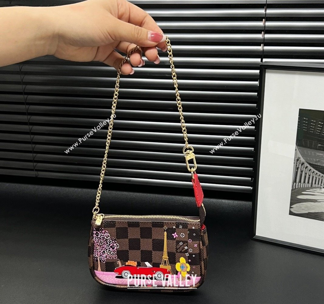 Louis Vuitton Vivienne Mini Pochette Accessoires Bag On Chain Car/Monogram 2023 M82510 (HY-231222124)