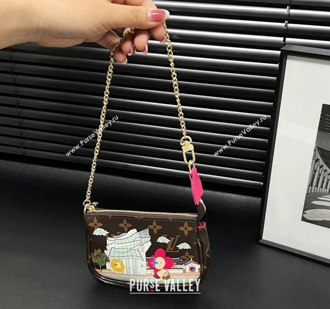 Louis Vuitton Vivienne Mini Pochette Accessoires Bag On Chain Seoul Boutique 2023 M81633 (HY-231222115)