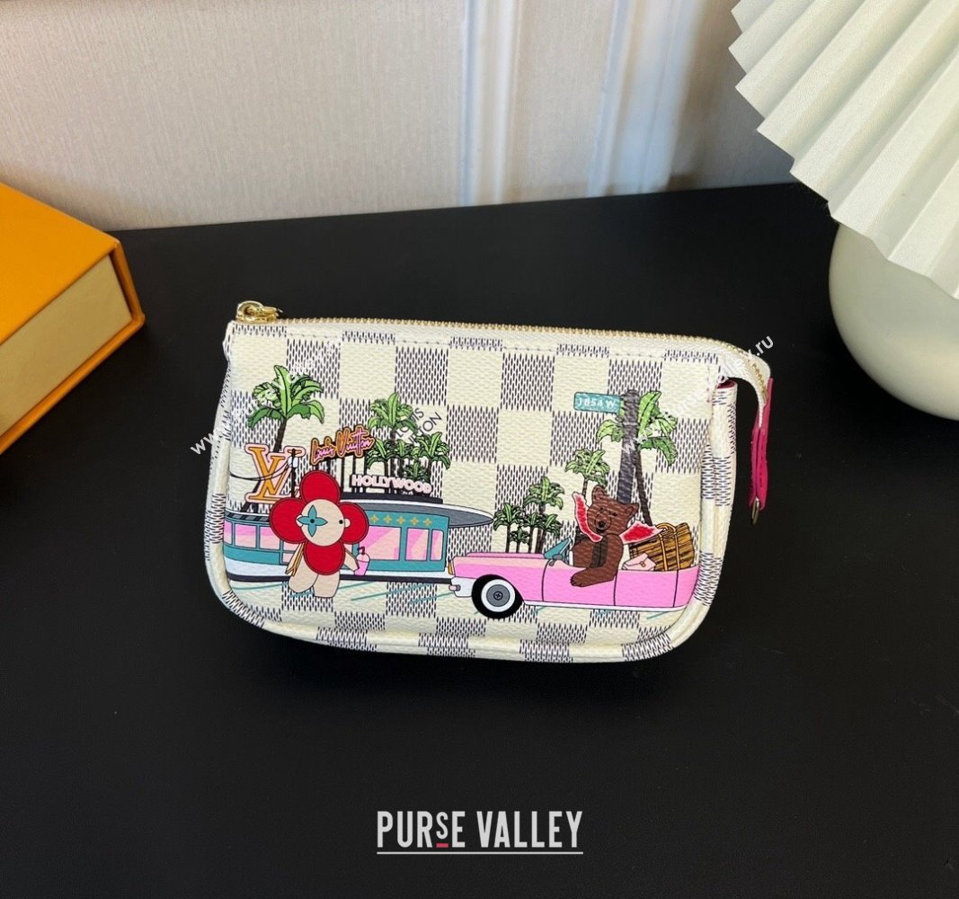 Louis Vuitton Vivienne Mini Pochette Accessoires Bag On Chain Animal/Monogram Azur 2023 M82510 (HY-231222125)