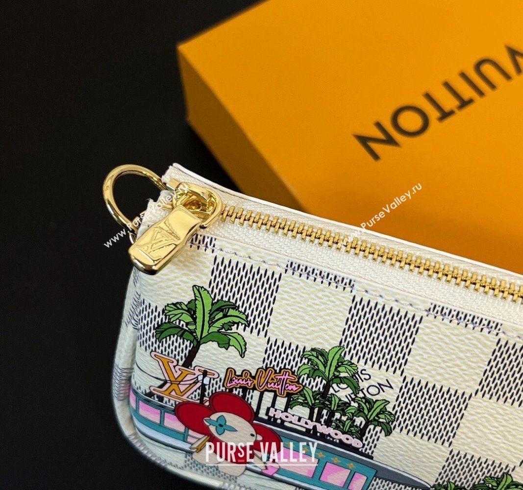 Louis Vuitton Vivienne Mini Pochette Accessoires Bag On Chain Animal/Monogram Azur 2023 M82510 (HY-231222125)