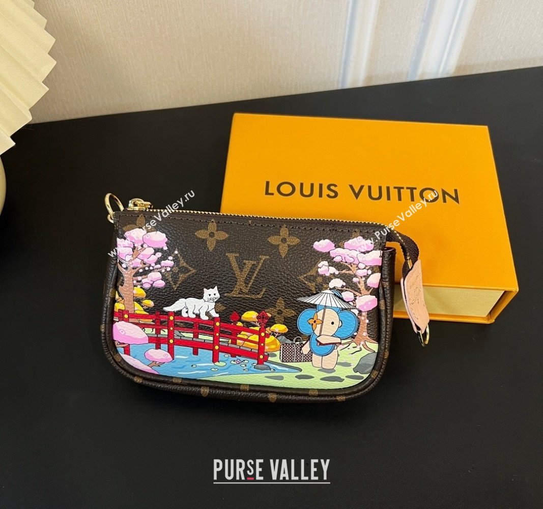 Louis Vuitton Vivienne Mini Pochette Accessoires Bag On Chain Cat 2023 M82510 (HY-231222127)