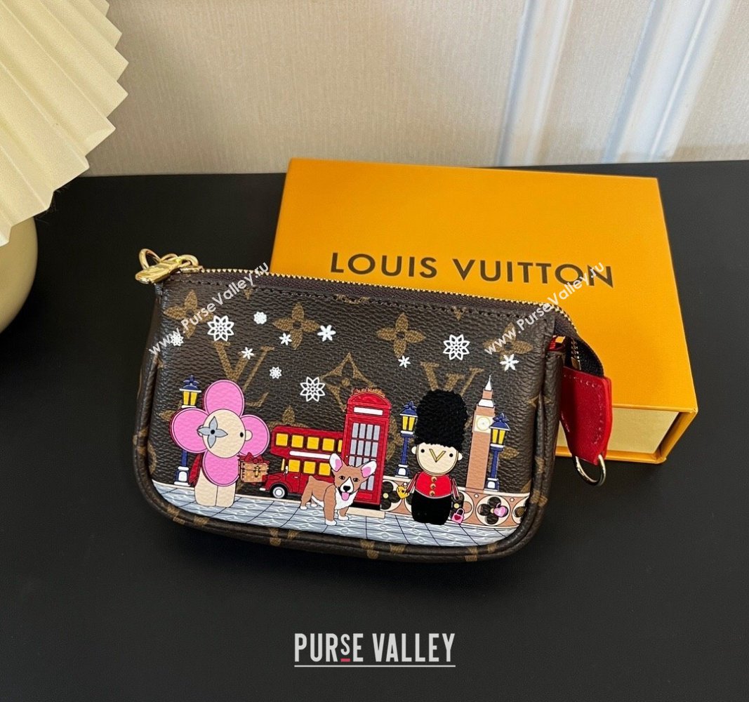 Louis Vuitton Vivienne Mini Pochette Accessoires Bag On Chain London 2023 M82510 (HY-231222128)