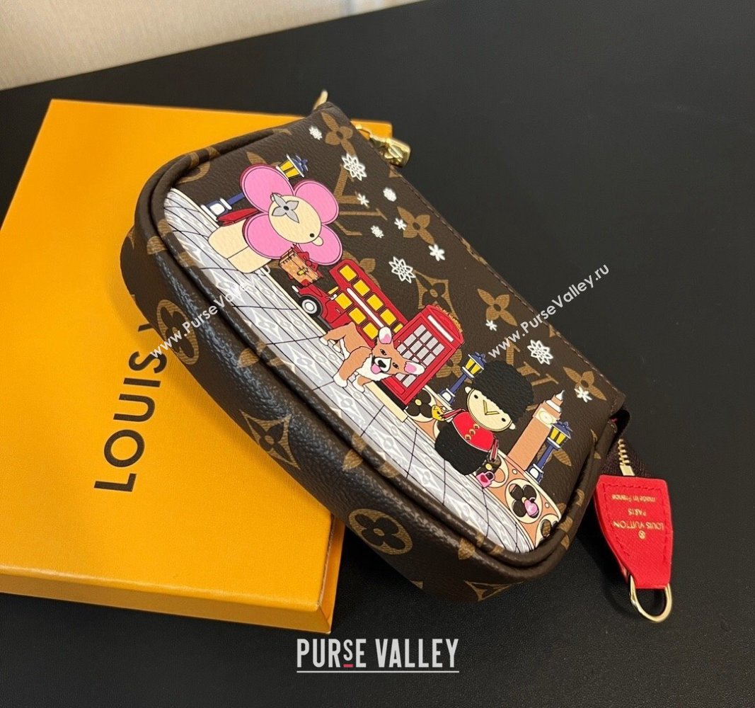 Louis Vuitton Vivienne Mini Pochette Accessoires Bag On Chain London 2023 M82510 (HY-231222128)