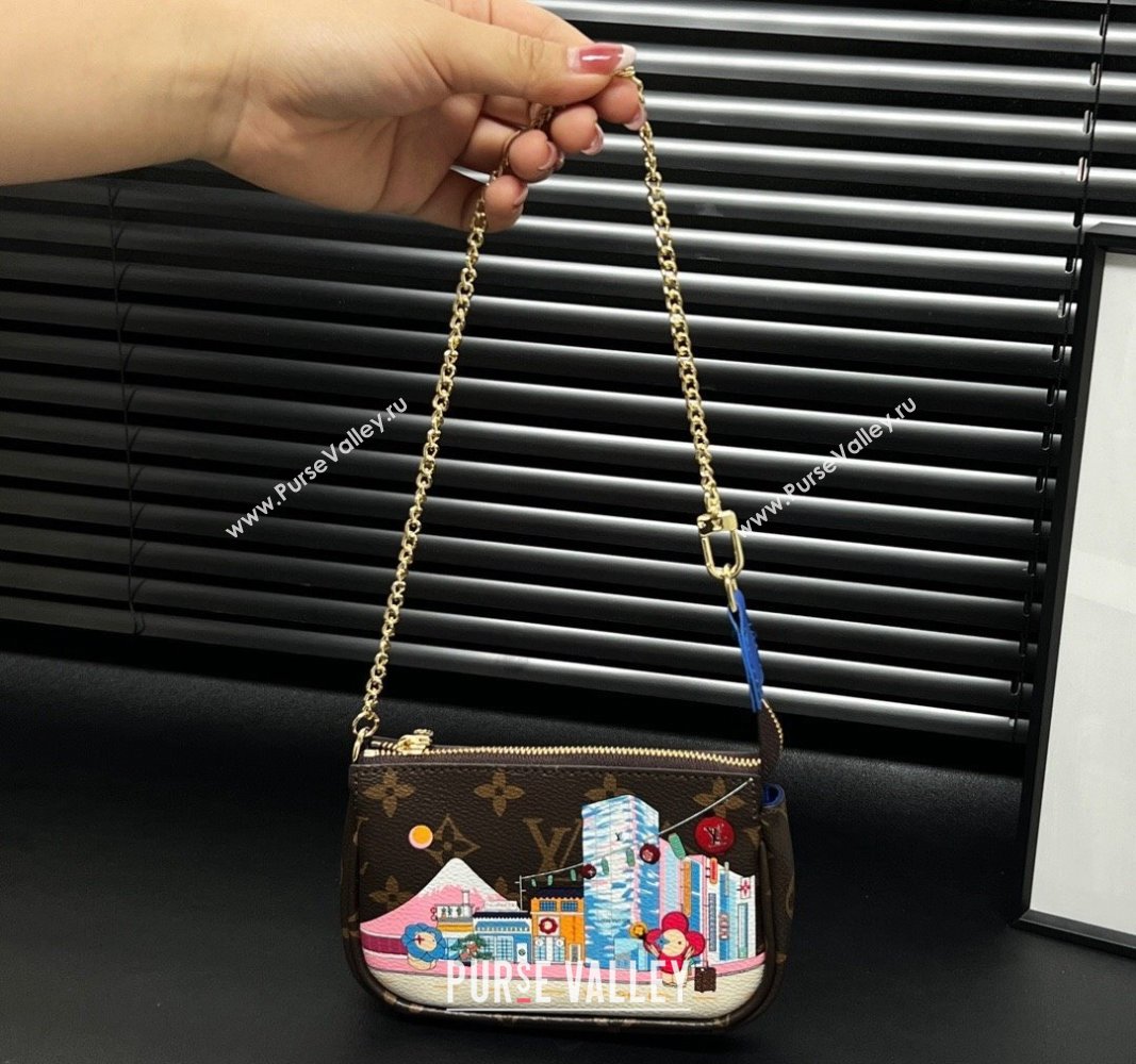 Louis Vuitton Vivienne Mini Pochette Accessoires Bag On Chain Tokyo Boutique 2023 M81637 (HY-231222116)