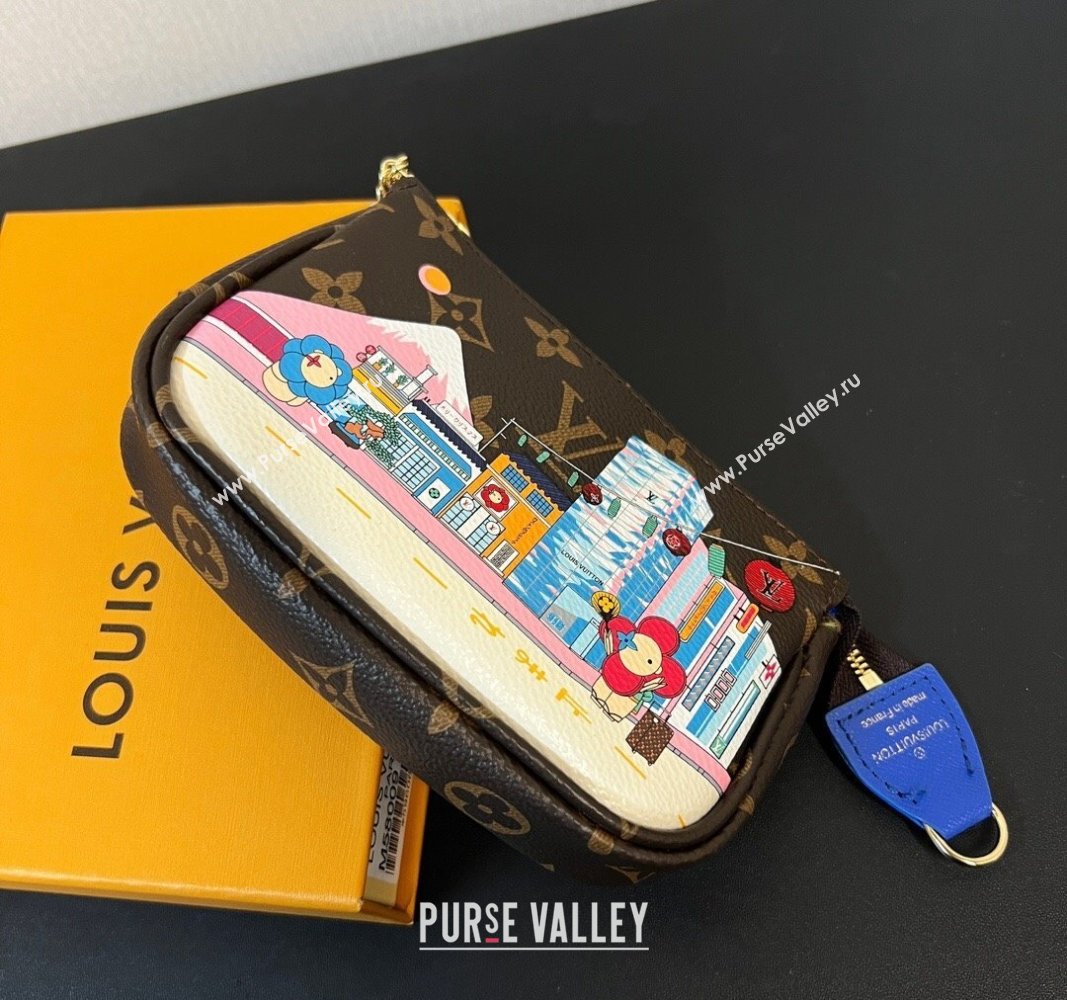 Louis Vuitton Vivienne Mini Pochette Accessoires Bag On Chain Tokyo Boutique 2023 M81637 (HY-231222116)