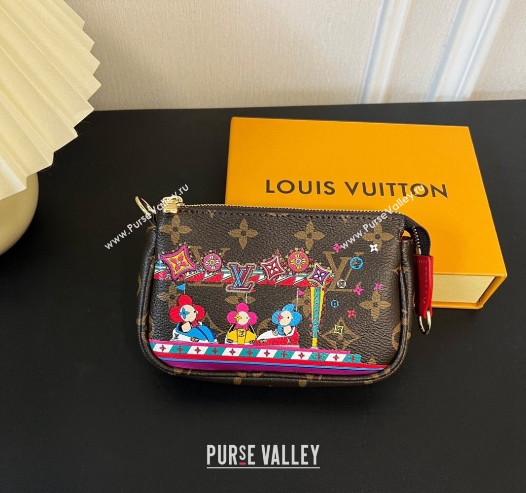 Louis Vuitton Vivienne Mini Pochette Accessoires Bag On Chain Boat 2023 M82510 (HY-231222129)