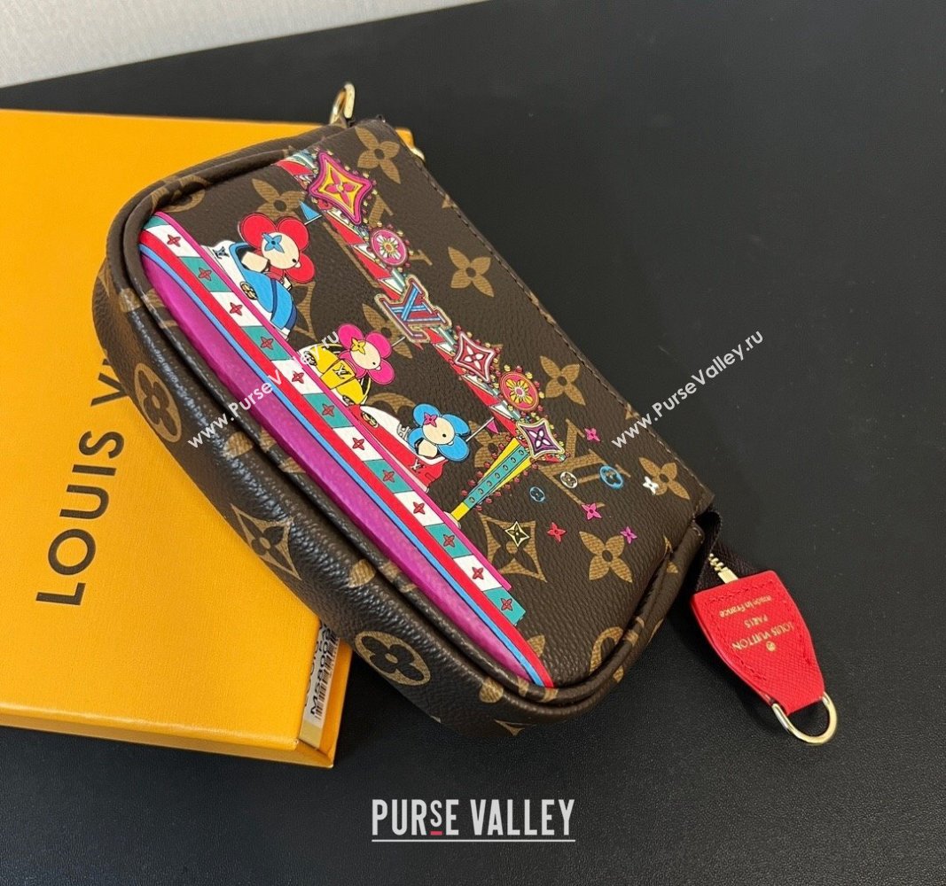 Louis Vuitton Vivienne Mini Pochette Accessoires Bag On Chain Boat 2023 M82510 (HY-231222129)