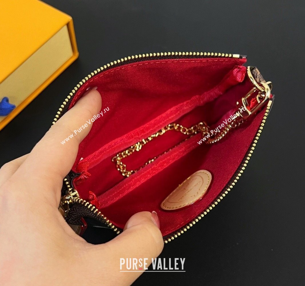 Louis Vuitton LV x YK Mini Pochette Accessoires Bag On Chain with Dots Painting 2023 M81866 (HY-231222117)