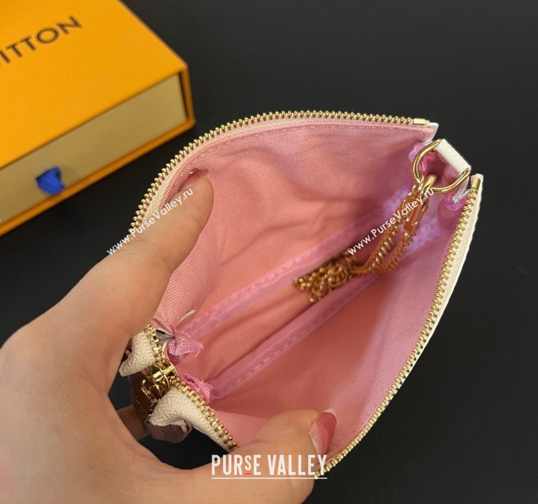 Louis Vuitton Mini Pochette Accessoires Bag On Chain Bird/Damier Azur 2023 M82510 (HY-231222130)
